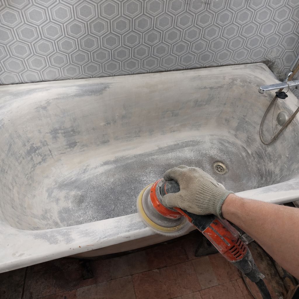 Подготовка ванны к реставрации