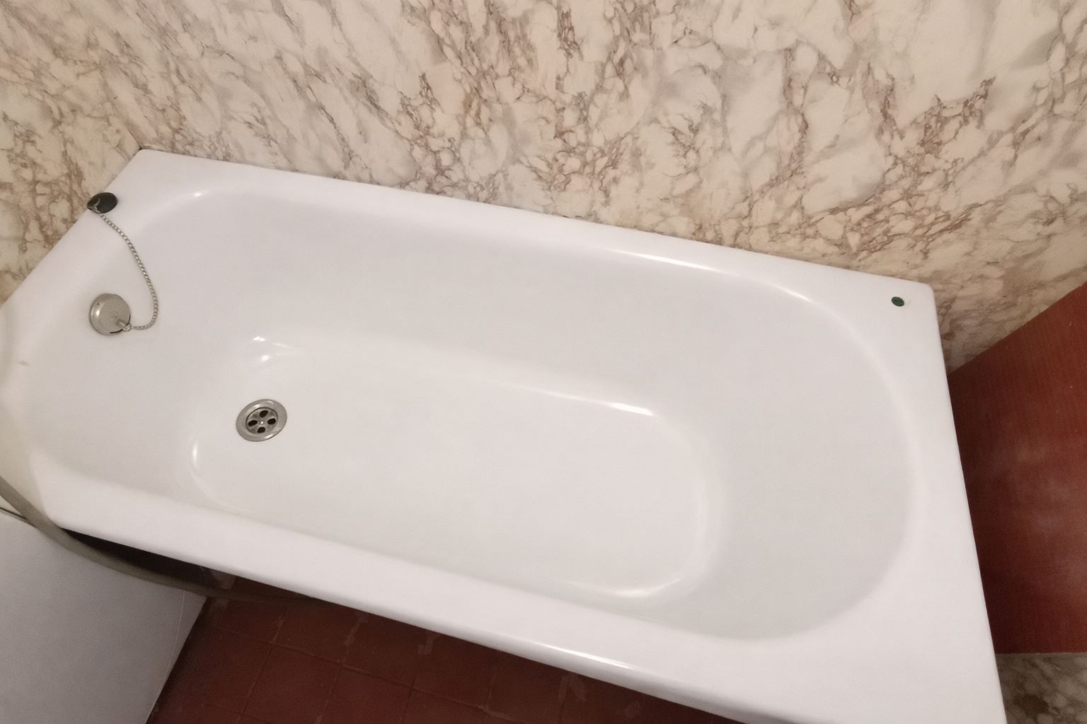 Сушка ванны после реставрации