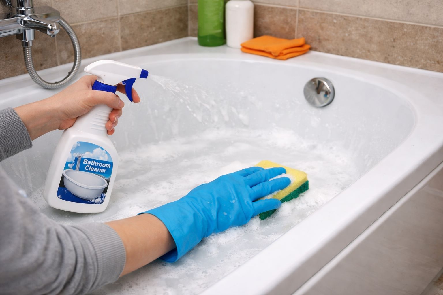 Уход за акриловой ванной после реставрации